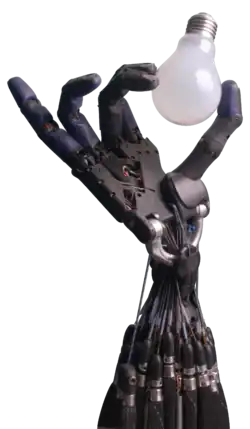 A highly sophisticated attempt at reproducing the human-hand force-closure end effector