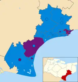 2015 results map