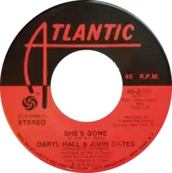 Side A of 1973 original US single (#45-2993)