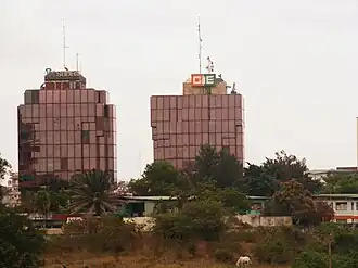 Buildings of SODECI & CIE, Treichville, 2009