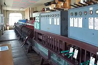 interior of signal box II (2010)