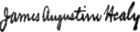 James Augustine Healy's signature