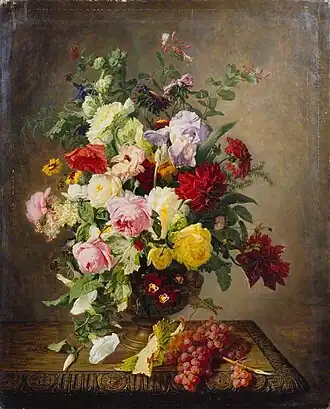 Flowers and Fruit, 1848