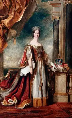 Portrait of Queen Victoria, 1840