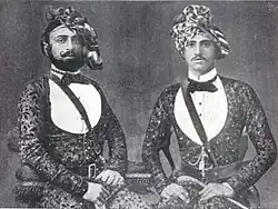 Sir Pratap Singh and Thakur Hari Singh visit Britain for the Diamond Jubilee of Queen Victoria[5]