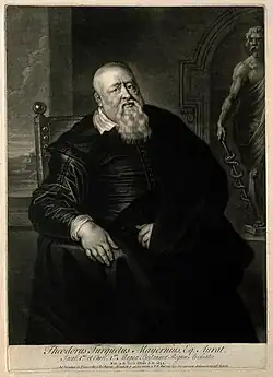 Sir Théodore Turquet de Mayerne, after Peter Paul Rubens; Wellcome Collection, London