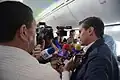 President Peña Nieto addresses the media