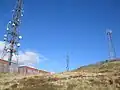 Communications towers on Slieve Croob