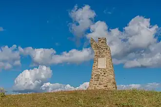 The monument of the Battle of Sliva, near Kruševo.