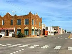 City Hall in downtown Snyder, 3-2025