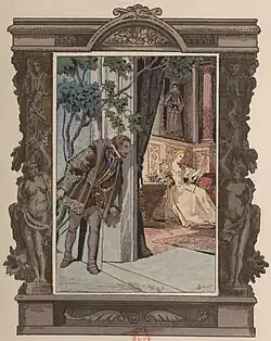 The Duke of Nemours watches the Princess de Clèves alone at Coulommiers (Part IV)