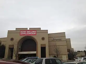 The exterior of JCPenney in the Solomon Pond Mall in 2016 which is now selling appliances, JCPenney stopped selling appliances in 2019