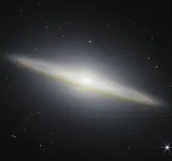 M104 imaged by James Webb Space Telescope's NIRCam in 2025