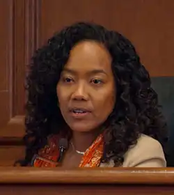 Sonja Sohn is part African-American and Korean.[212]