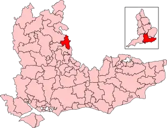 Map of constituency