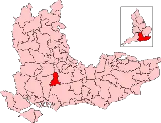 Map of constituency