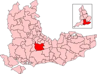 Map of constituency