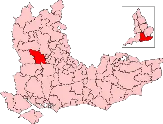 Map of constituency