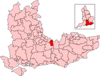 Map of constituency