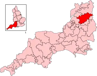 Map of constituency