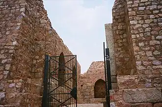 South gate entry to Tughlaqbad fort