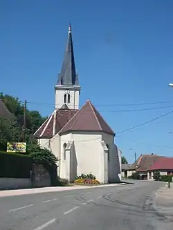 The church in Souvans