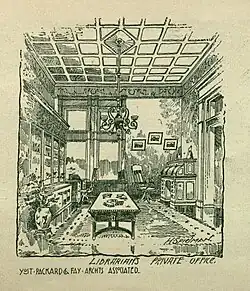 Librarian's private office