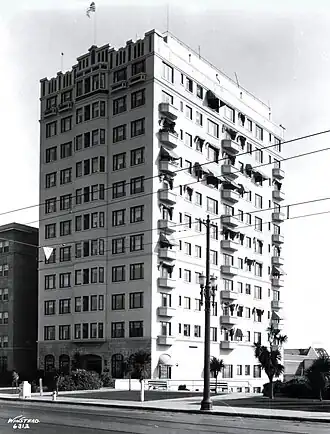 Sovereign Apartment Building, circa 1929