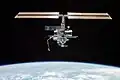 Space Station photographed by a STS-112 crew member