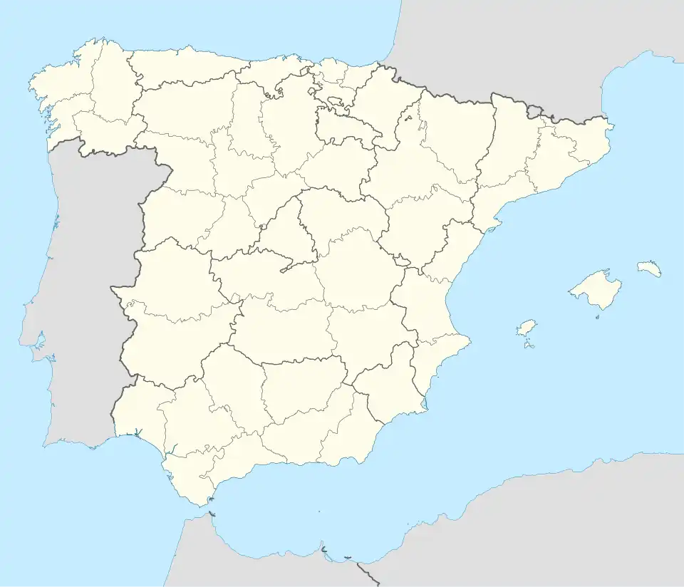 Barcelona is located in Spain