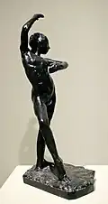 The Spanish Dance c. 1885 Cast posthumously in 1921 Bronze 46.3 × 14.3&nbsp;cm Ackland Art Museum Chapel Hill, North Carolina