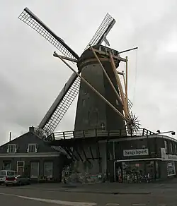 Windmill "Nooitgedacht"&nbsp;[nl] in Spijkenisse.