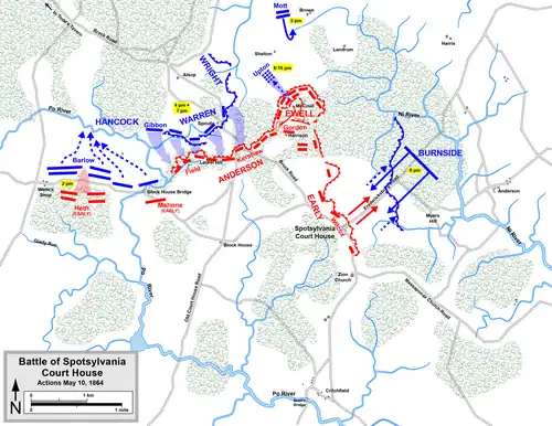 Grant attacks, May 10