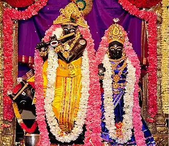 Shree Radha Krishna Ashta Shakthi Mandir at Parashakthi Temple, Pontiac, USA