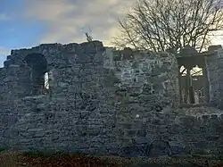 South wall (interior)