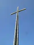 St. Mary's Cross, an illuminated 37 m summit cross