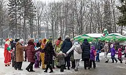 Maslenitsa festivities in St. Petersburg, 2018