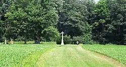 St. Petersburg Parish 'Mother Church' Monument in Pusheta Township.