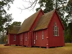 View from the east in 2008