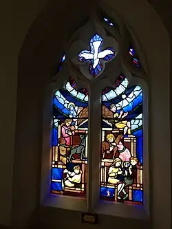 Stained glass window