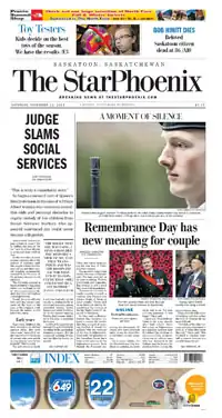 Front page — November 12, 2011