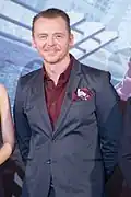 Simon Pegg at the premiere red carpet in Japan for Star Trek Beyond