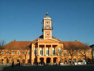 Old City Hall in Sombor, 1749