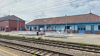 Blaton train station.