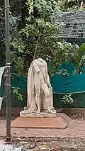 Statue of Marquis Cornwallis hau Daji Lad Museum. It was formerly located at Bombay Green.