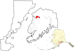 Location in Kenai Peninsula Borough, Alaska