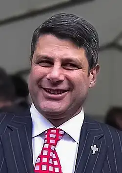Steve Bracks at a Vietnam Veterans Day ceremony, August 2006 b.jpg