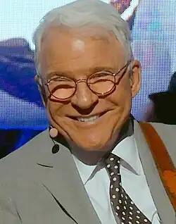 A head-shot of Steve Martin