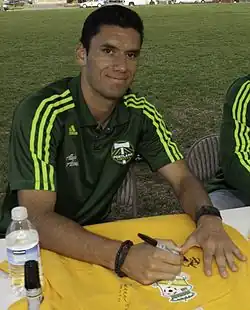 Steve Purdy is a Salvadoran American footballer who plays as a defender for Orange County Blues in the USL. He has played for the El Salvador national team at the CONCACAF Gold Cup in 2011 and 2013.