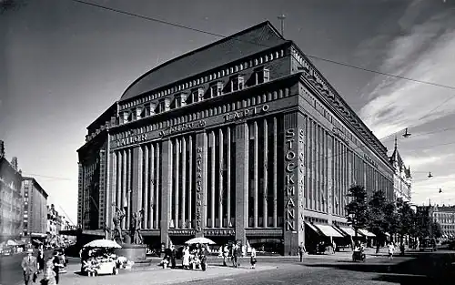 Stockmann department store, Helsinki, Sigurd Frosterus, 1916-30.